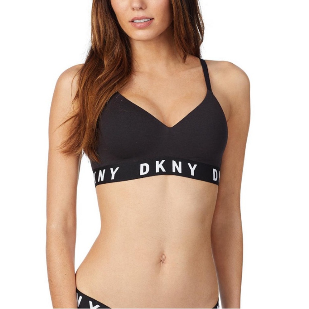 DKNY Cozy Boyfriend WireFree Bra with Convertible Straps